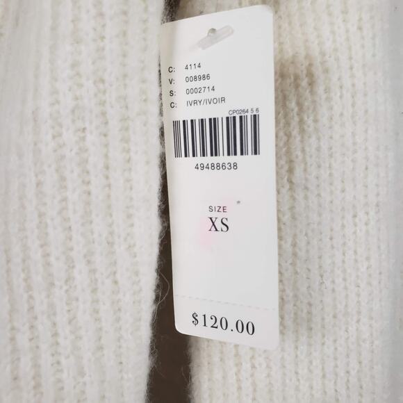 NEW! Moth Anthropologie Halter Off Shoulder Sweater - XS - Picture 3 of 6